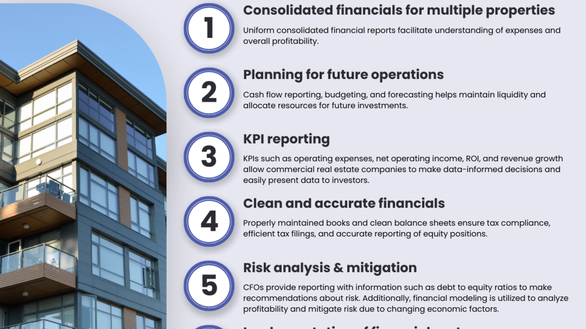 CFO Services for the Commercial Real Estate Industry